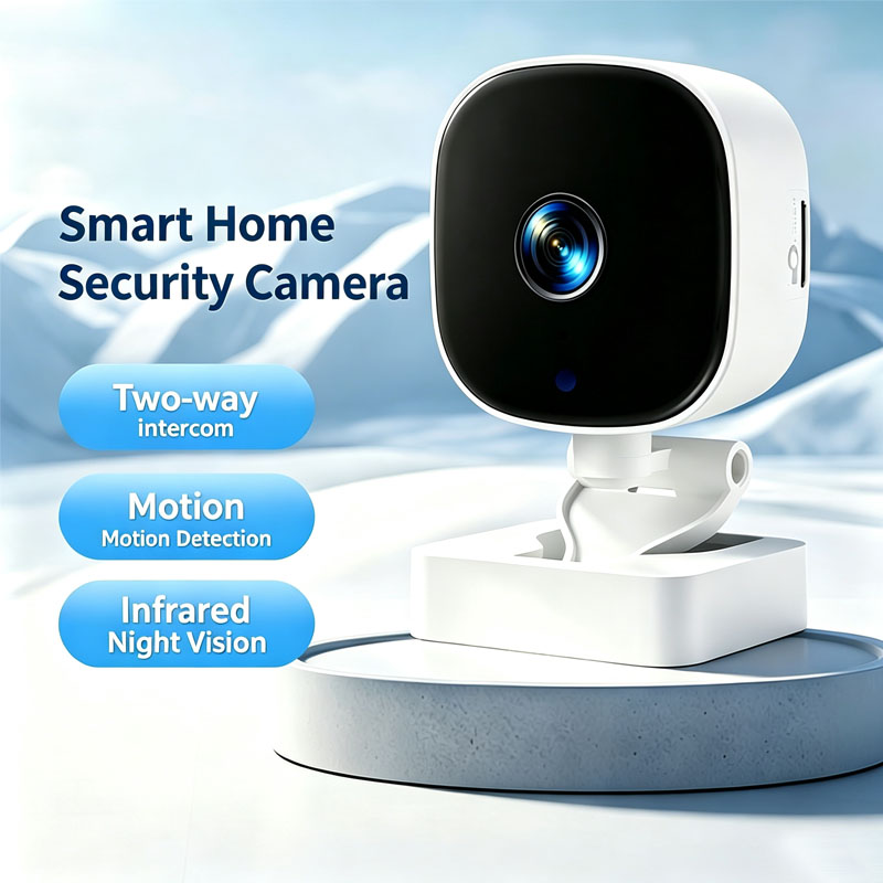 Smart Pet Feeder Camera Wifi - Indoor Security WiFi Camera 1080P CCTV