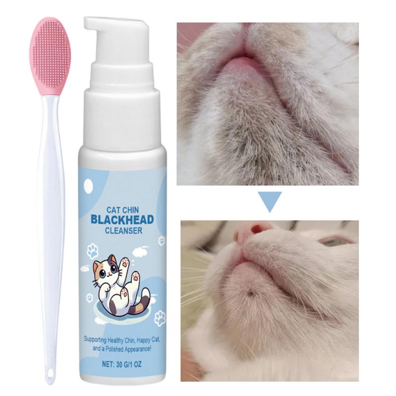 Pet Fountain Cleaning Kit - 30g Pet Chin Cleaner Blackhead Cleaning