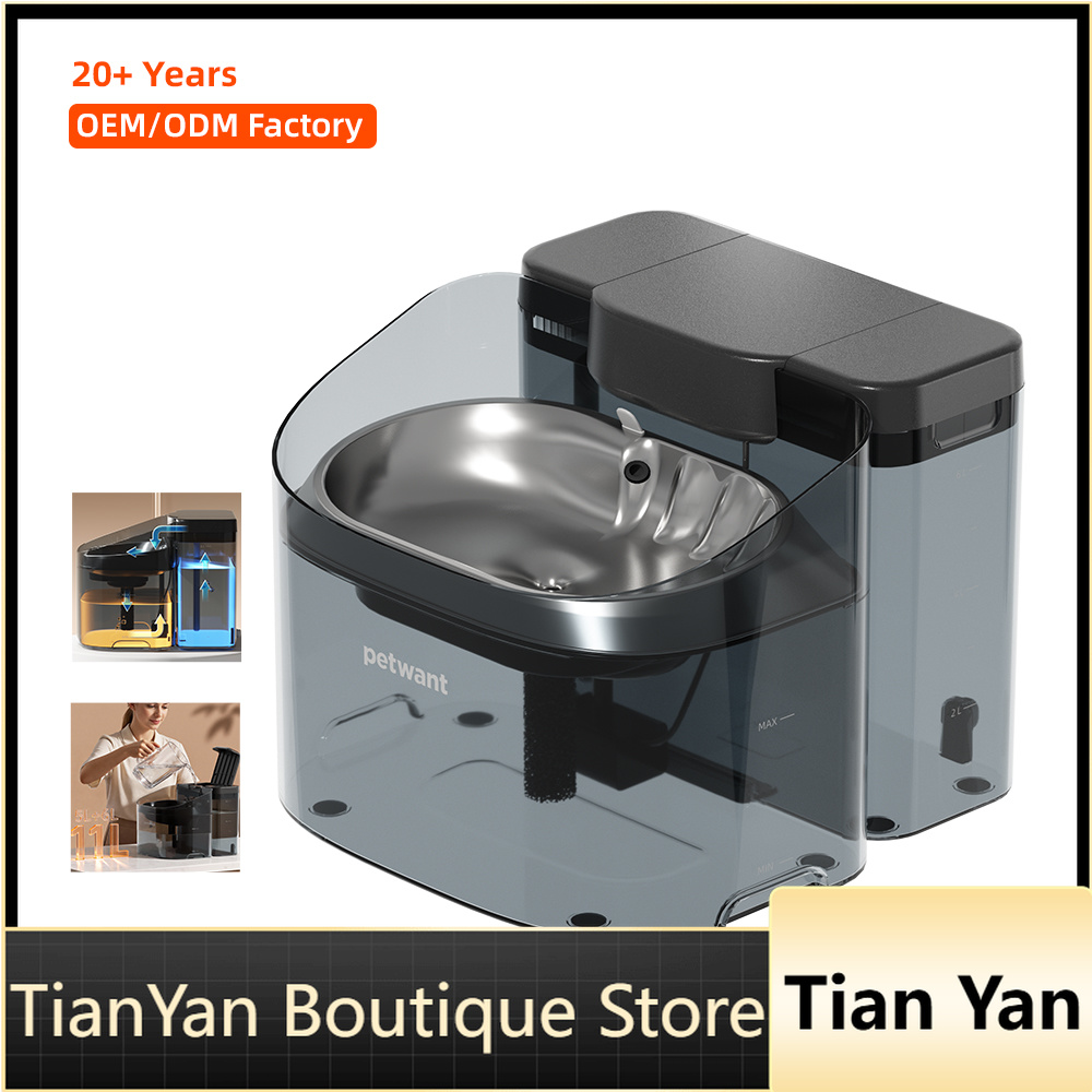 Dog Water Fountain Large - EE1 Pet Water Fountain Smart Electric