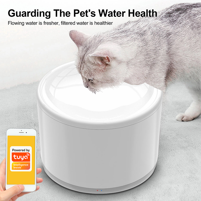 Pet Water Fountain Uv Sterilizer - 2L Tuya Wifi Thông Minh Nước