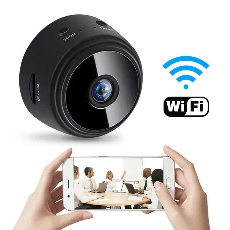 Smart Pet Feeder Camera Wifi - A9 WiFi Mini Camera Wireless Video