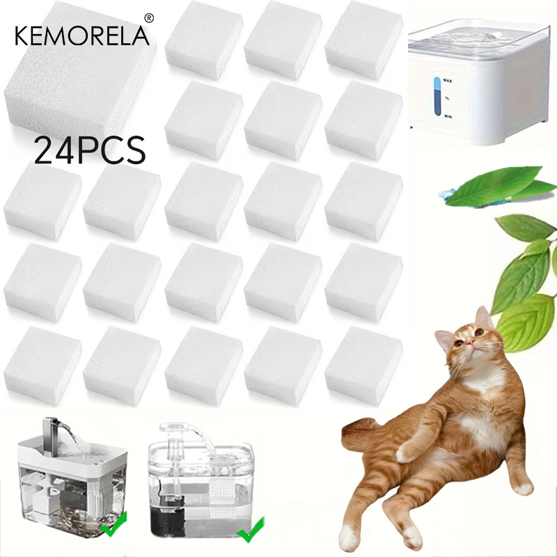 KEMORELA 8/16/24PCS Replacemen - đánh giá và giá Pet Water Fountain Pump Replacement