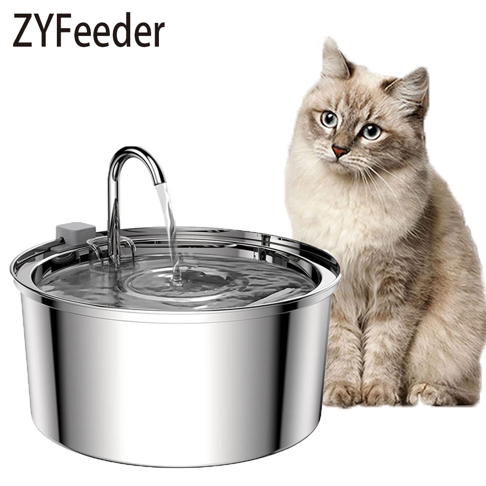 Stainless Steel Pet Water Feed - đánh giá và giá Smart Pet Water Fountain Wifi