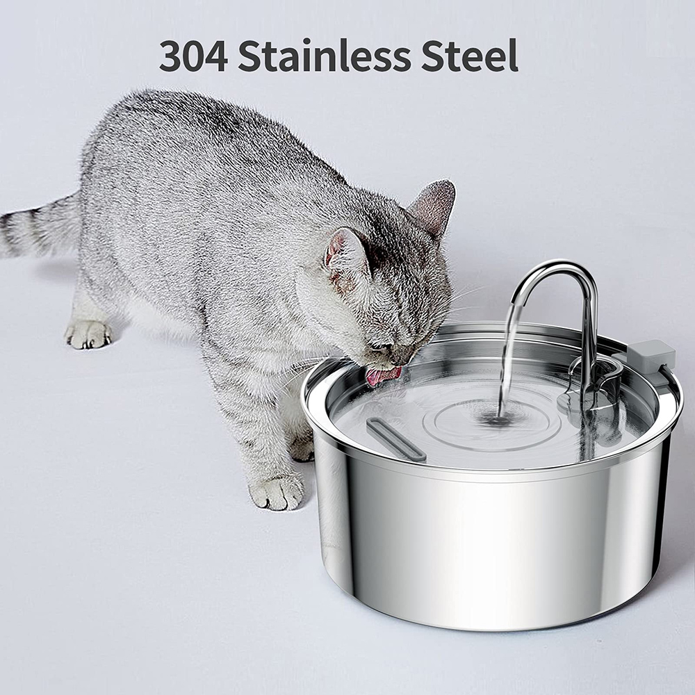 Stainless Steel Pet Water Feed - đánh giá và giá Smart Pet Water Fountain Wifi