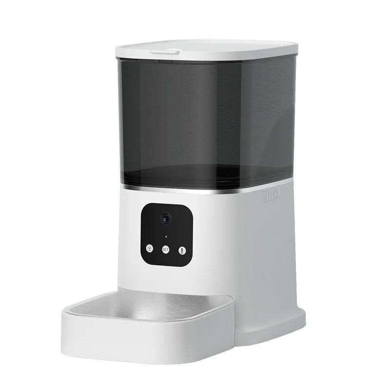 Large 6L Automatic Pet Feeder  - đánh giá và giá Automatic Cat Feeder 6L Timed