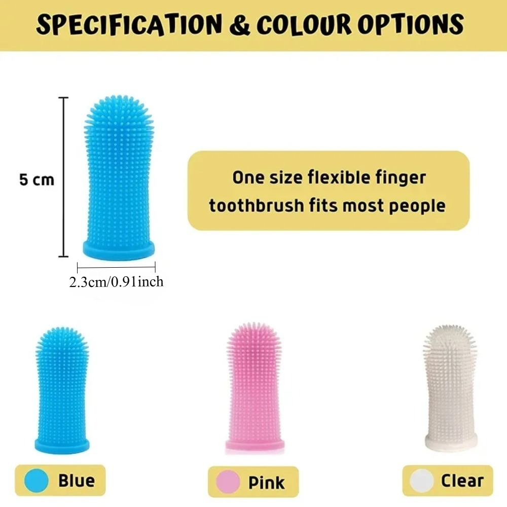 Pet Finger Toothbrush, Silicon - đánh giá và giá Pet Fountain Cleaning Kit