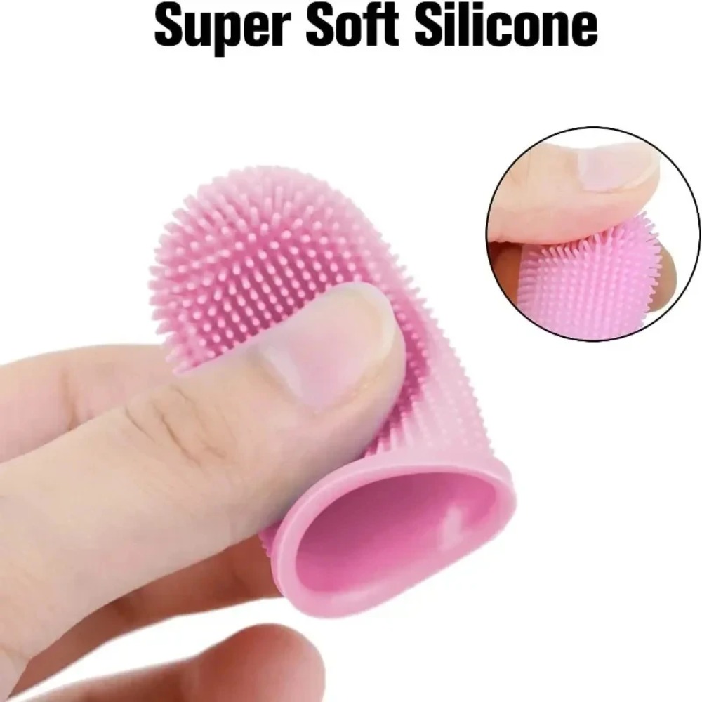 Pet Finger Toothbrush, Silicon - đánh giá và giá Pet Fountain Cleaning Kit