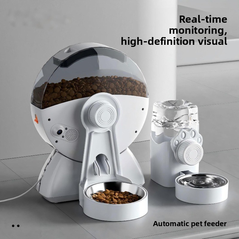 WiFi Pet Smart Feeder with HD  - đánh giá và giá Smart Pet Feeder Camera Wifi