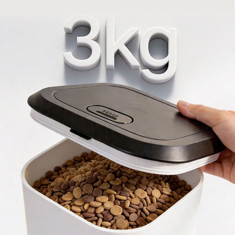 6L New Automatic Cat Feeder Ti - đánh giá và giá Automatic Cat Feeder 6L Timed