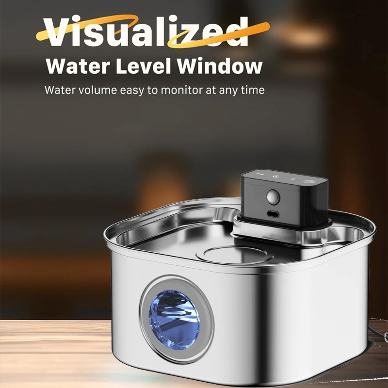 ZHAYA   Wireless Charging Auto - đánh giá và giá Wireless Pet Water Fountain Battery