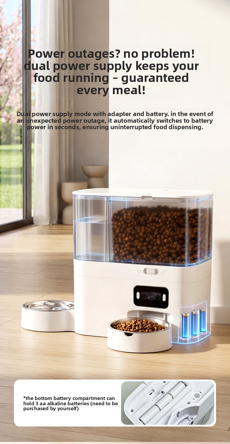 2 In 1 Smart Pet Feeder Water  - đánh giá và giá Smart Pet Water Fountain Wifi