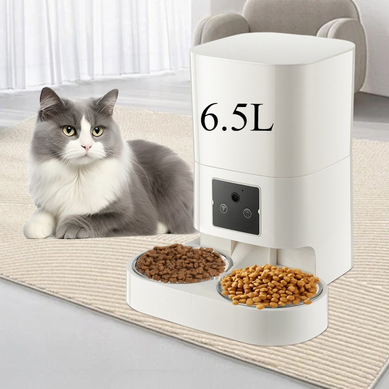 6L Smart Pet Feeder Automatic  - đánh giá và giá Automatic Cat Feeder 6L Timed