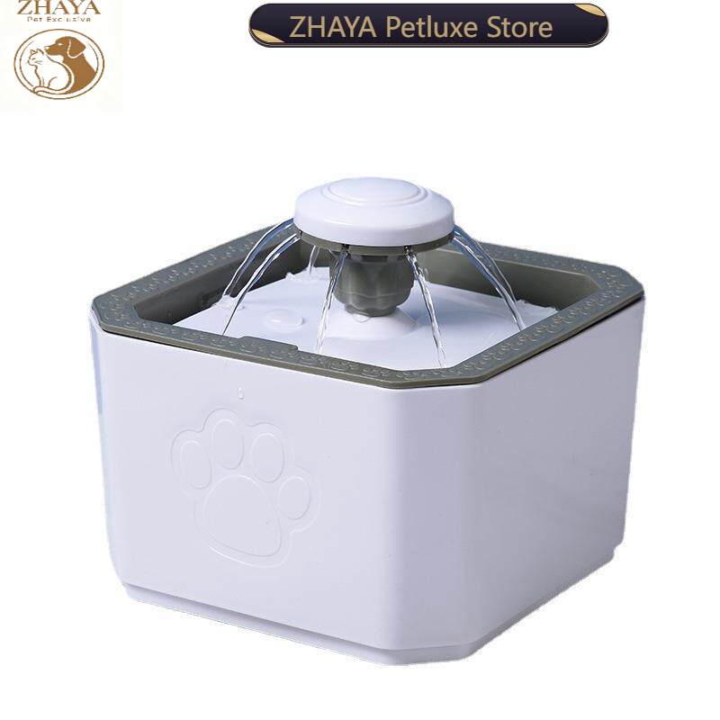 ZHAYA Pet Smart Circulating Wa - đánh giá và giá Dog Water Fountain Large