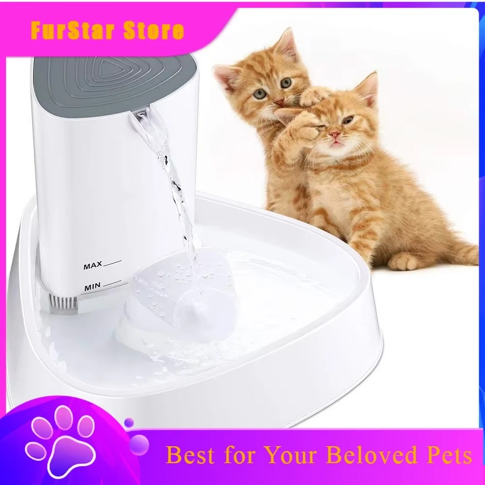 FurStarELSPET Cat Fountain 1.5 - đánh giá và giá Automatic Cat Water Dispenser 3L