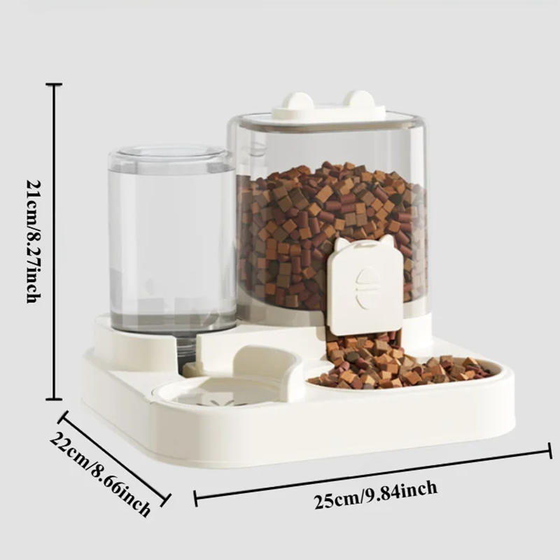 Automatic Feeder Dog Cat Food  - đánh giá và giá Dog Water Fountain Large