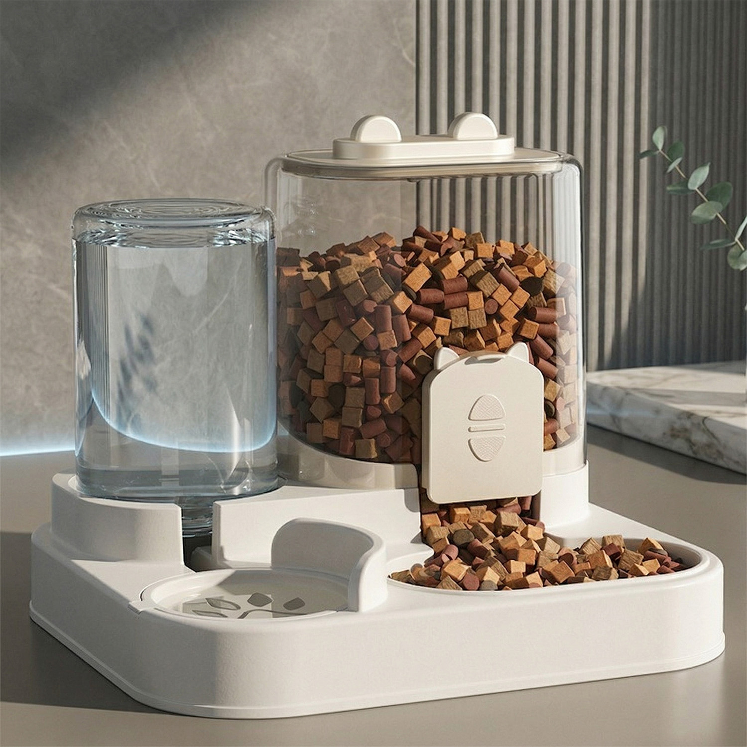 Automatic Feeder Dog Cat Food  - đánh giá và giá Dog Water Fountain Large