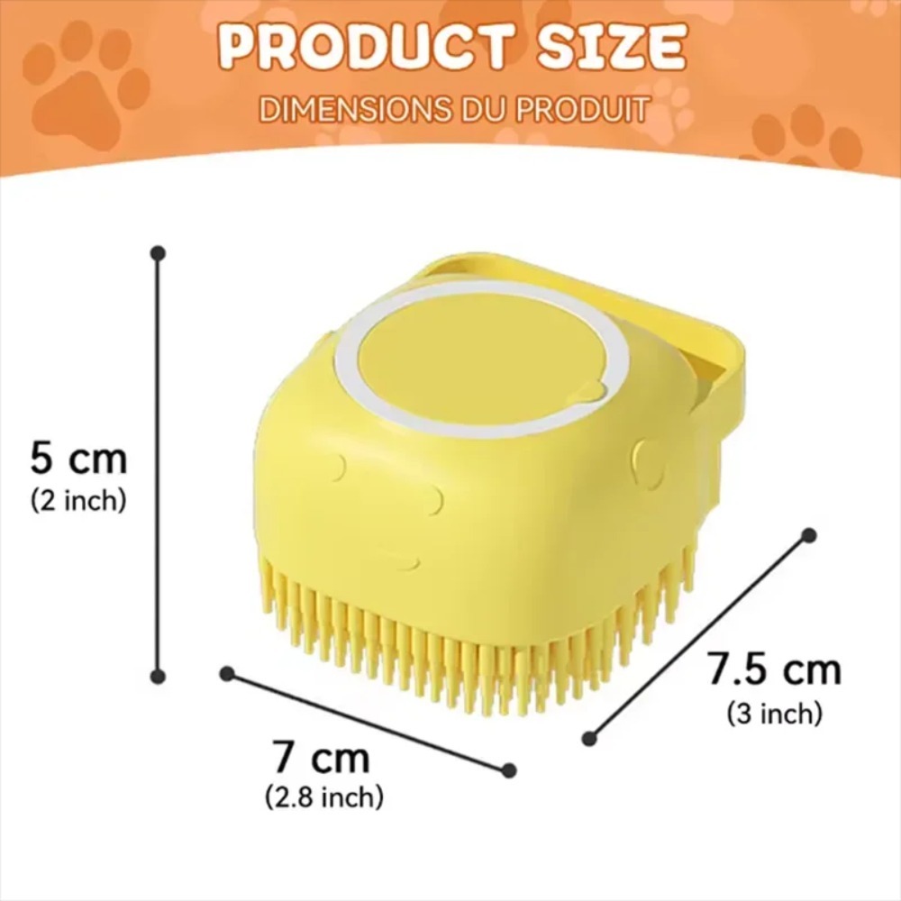 Silicone Bath Massage Brush Mu - đánh giá và giá Pet Fountain Cleaning Kit