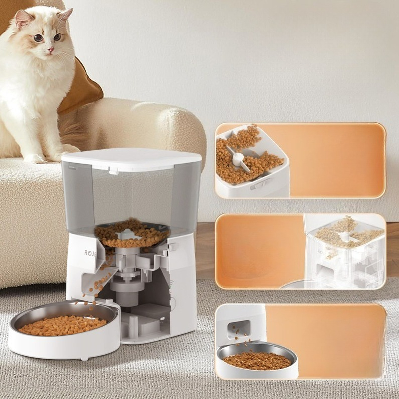 WiFi Smart Automatic Pet Feede - đánh giá và giá Pet Feeder App Control Portion
