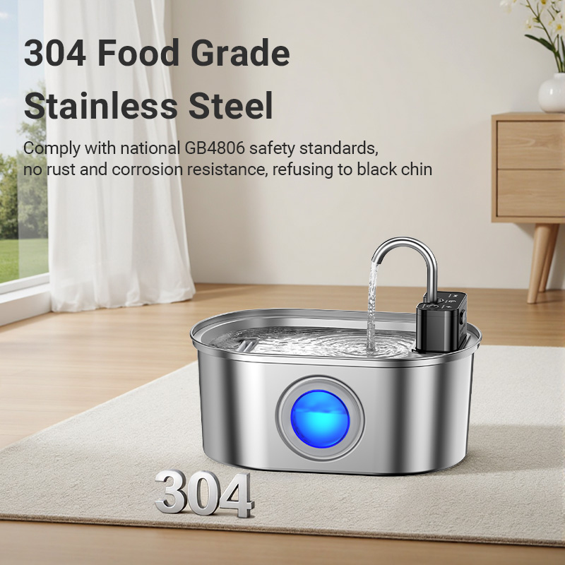 ROJECO Stainless Steel Cat Wat - đánh giá và giá Smart Pet Water Fountain Wifi