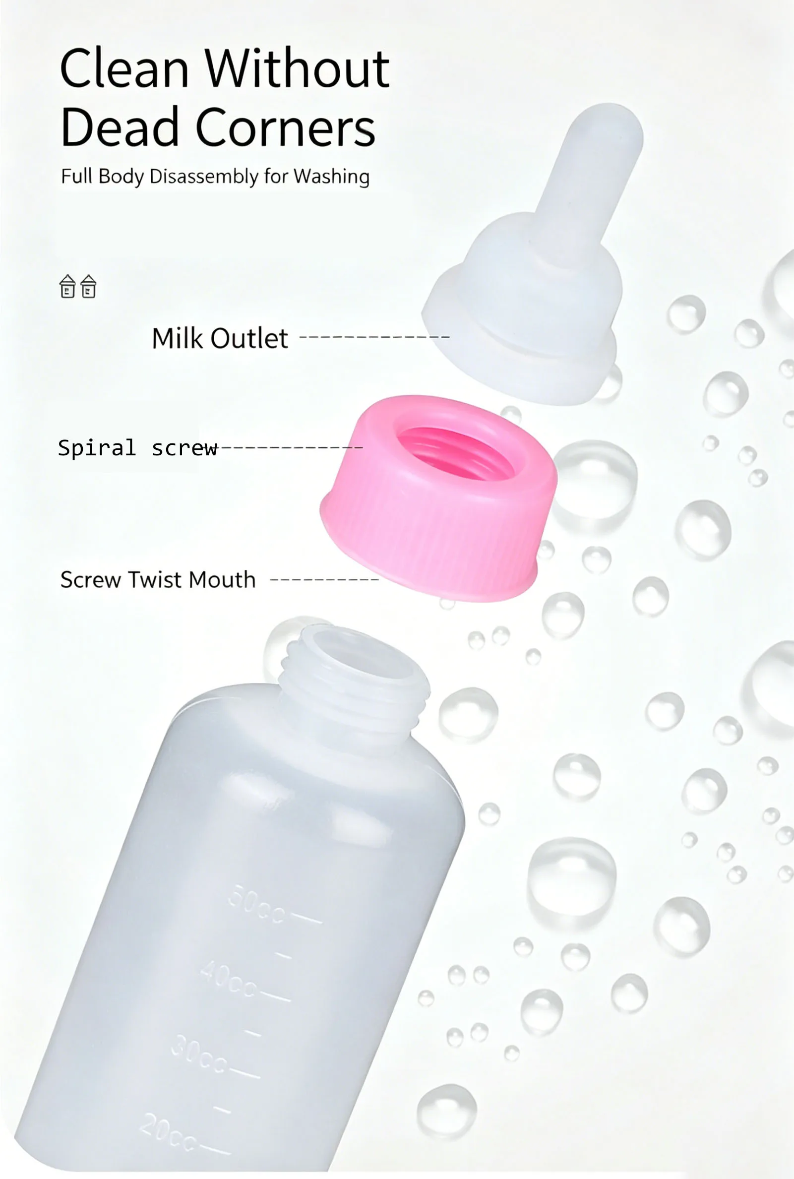 Pet Milk Bottle Feeding Set Fo - đánh giá và giá Pet Fountain Cleaning Kit