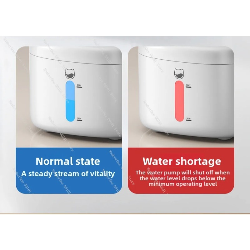 Smart Pet Water Fountain Autom - đánh giá và giá Wireless Pet Water Fountain Battery