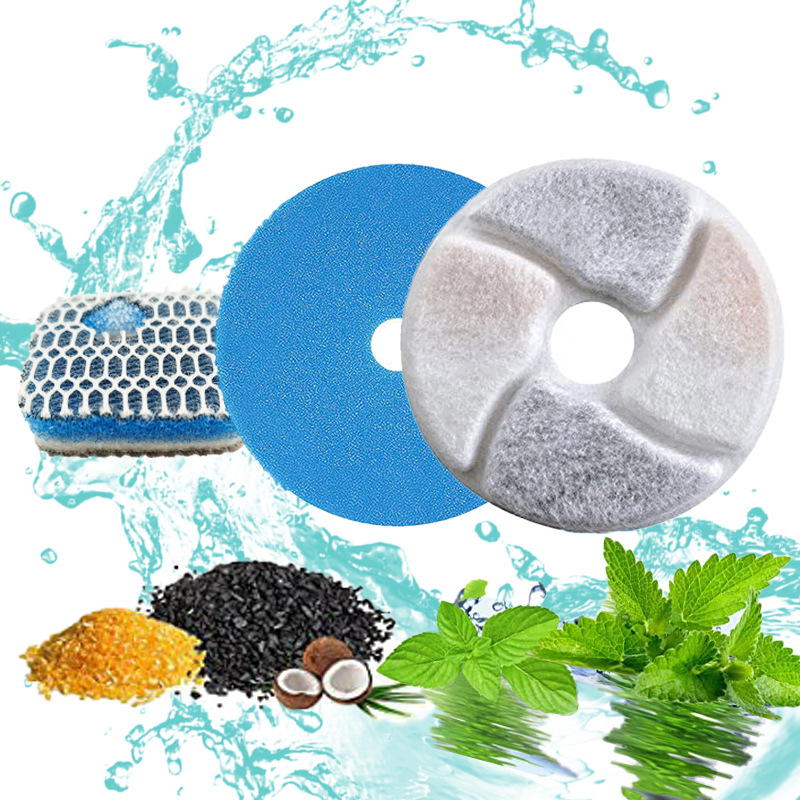 12pcs/set Replacement Filters  - đánh giá và giá Pet Fountain Filter Replacement
