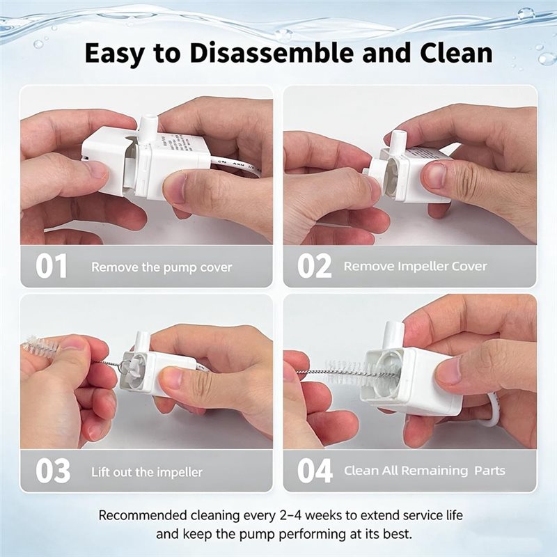 ABAE-Pet Fountain Pump For 3.2 - đánh giá và giá Wireless Pet Water Fountain Battery