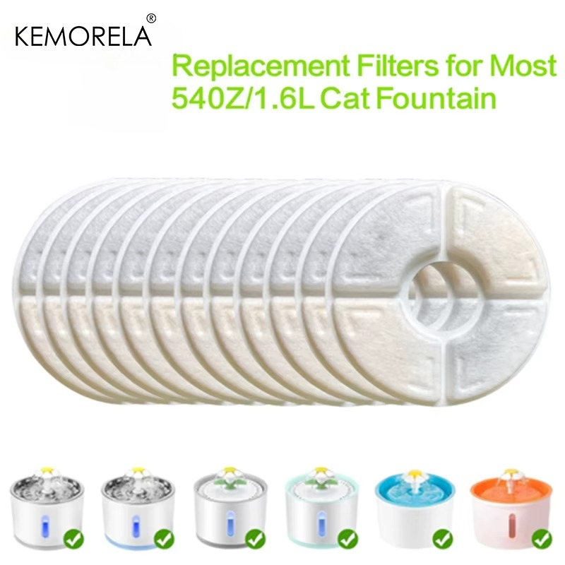4/8/12Pcs Replacement Activate - đánh giá và giá Pet Fountain Filter Replacement