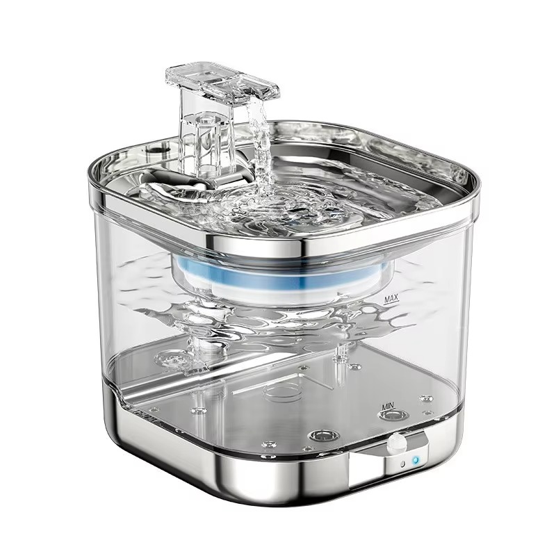 Automatic Pet Drinking Fountai - đánh giá và giá Wireless Pet Water Fountain Battery