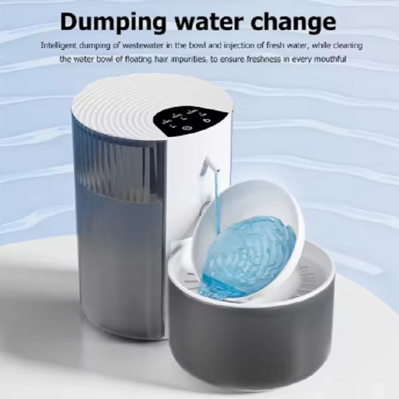 Smart Pet Water Dispenser, Wir - đánh giá và giá Wireless Pet Water Fountain Battery