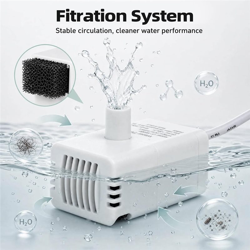 ABKP-Cat Water Fountain Replac - đánh giá và giá Wireless Pet Water Fountain Battery