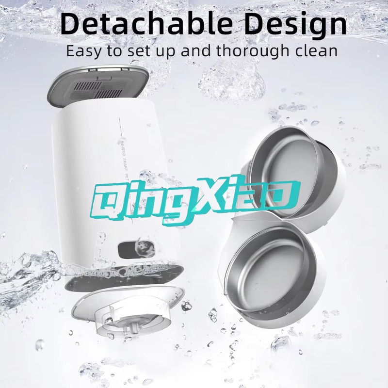 Smart Pet Feeder Works With AP - đánh giá và giá Pet Feeder App Control Portion