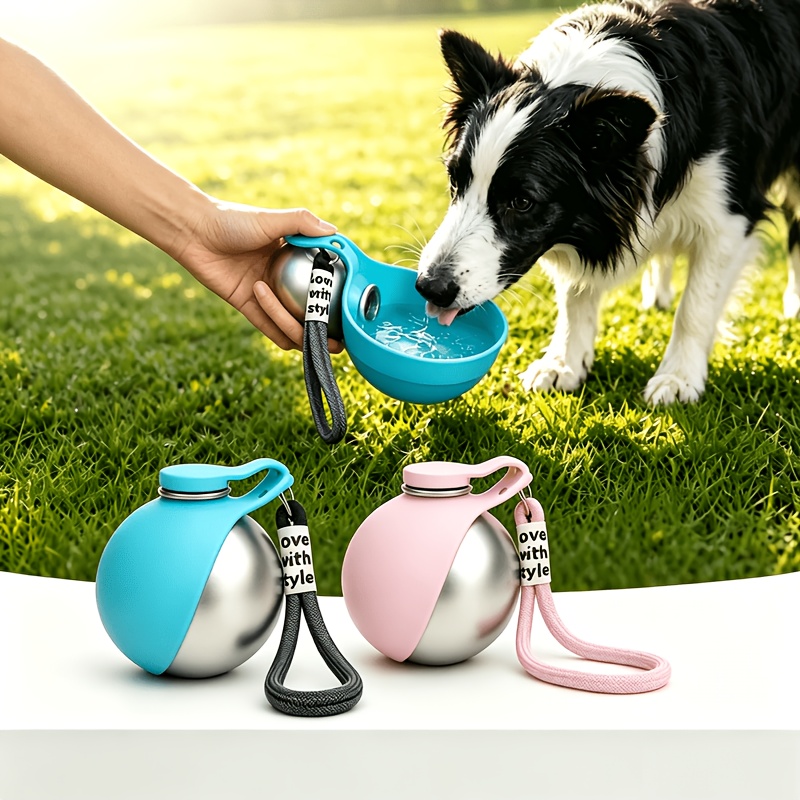 Dog Water Bottle Stainless Ste - đánh giá và giá Pet Water Fountain Stainless Steel