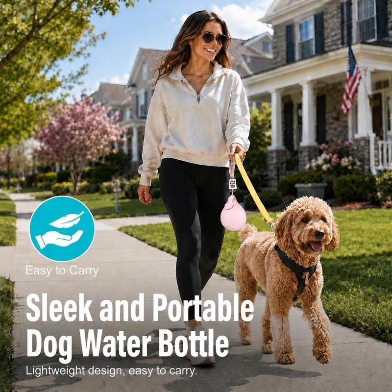 Dog Water Bottle Stainless Ste - đánh giá và giá Pet Water Fountain Stainless Steel