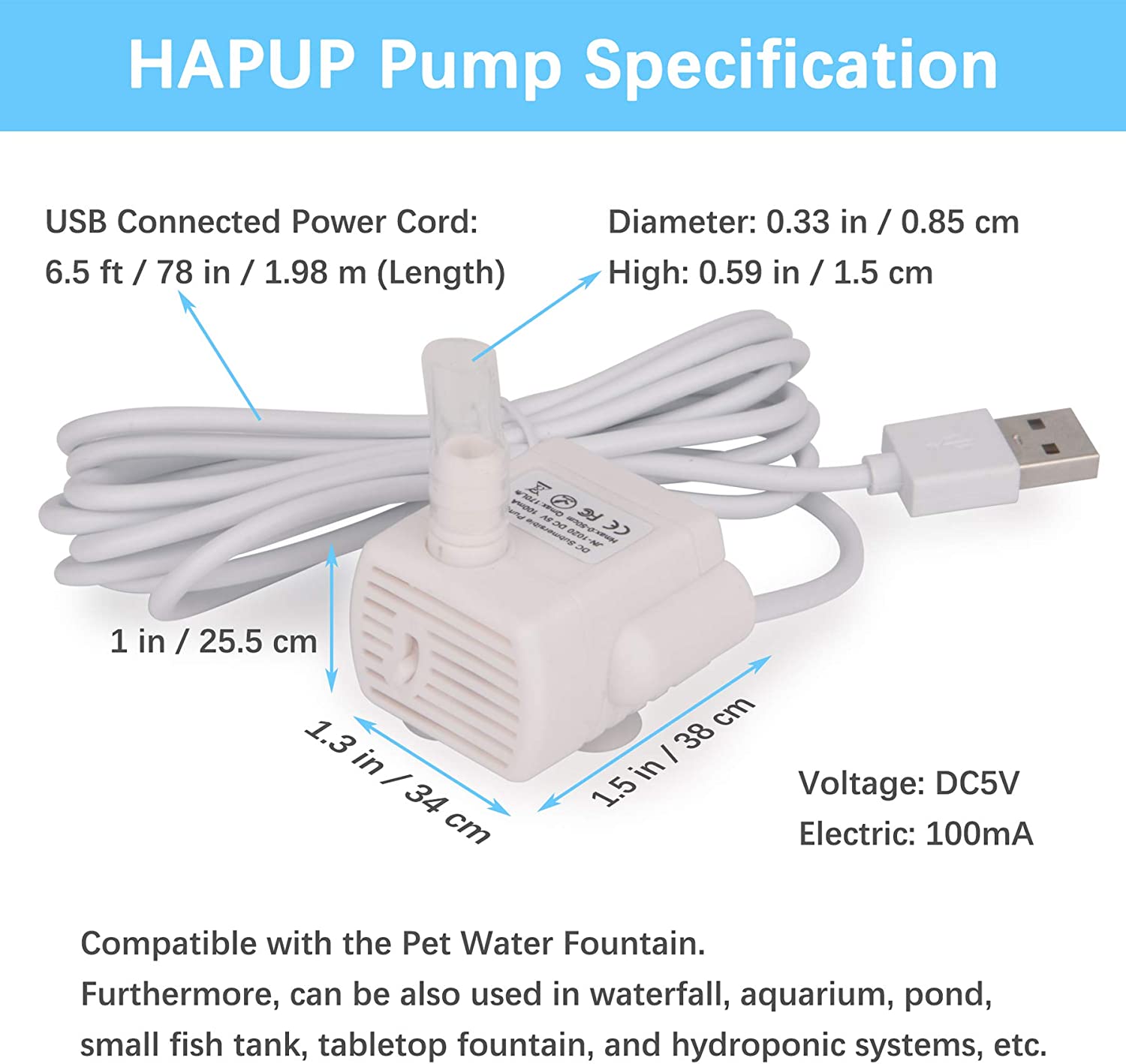 Pet Cat Water Pump Fountain An - đánh giá và giá Pet Water Fountain Pump Replacement