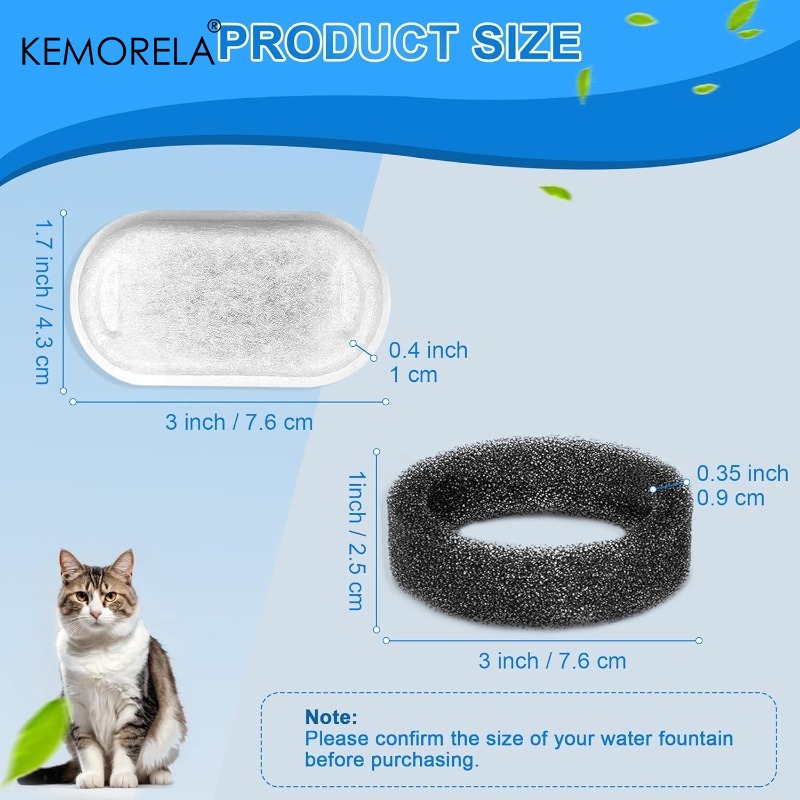 KEMORELA 20PCS Cat Water Fount - đánh giá và giá Pet Water Fountain Stainless Steel
