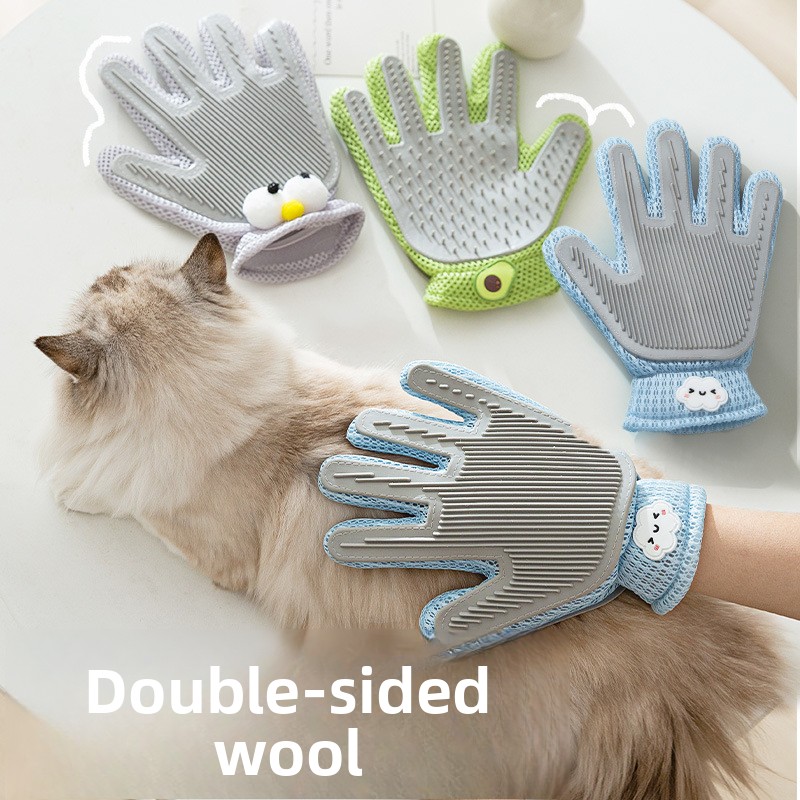 Double Sided Pet Grooming Glov - đánh giá và giá Pet Fountain Cleaning Kit