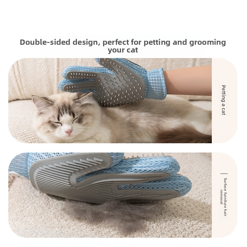 Double Sided Pet Grooming Glov - đánh giá và giá Pet Fountain Cleaning Kit