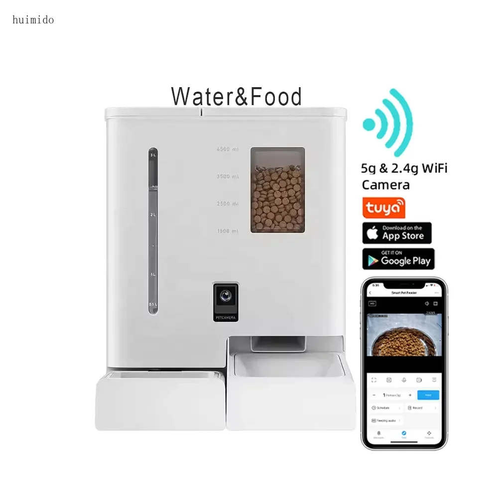 2 in 1 Smart Cat Automatic Fee - đánh giá và giá Smart Pet Water Fountain Wifi