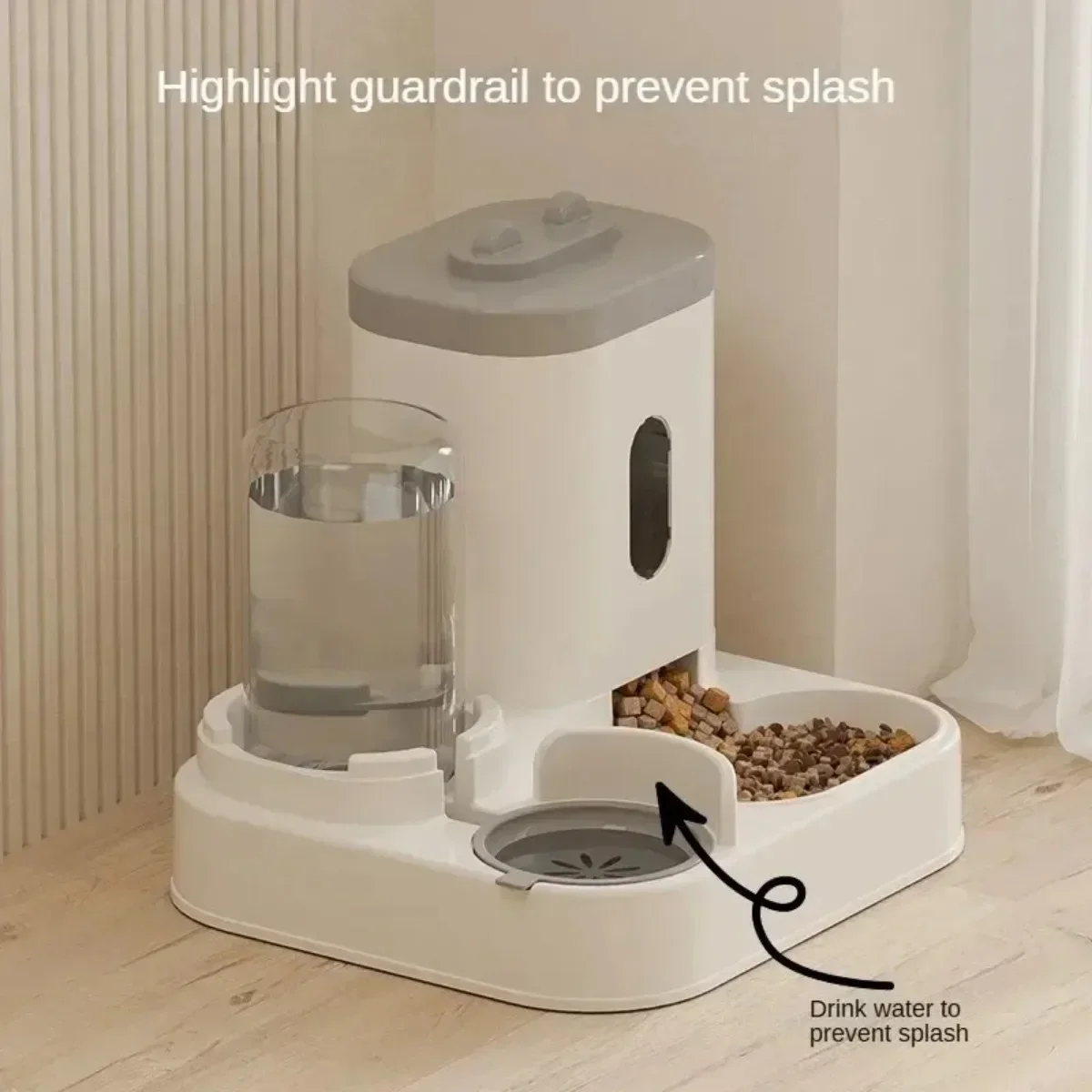 Automatic Dog Cat Feeder with  - đánh giá và giá Dog Water Fountain Large