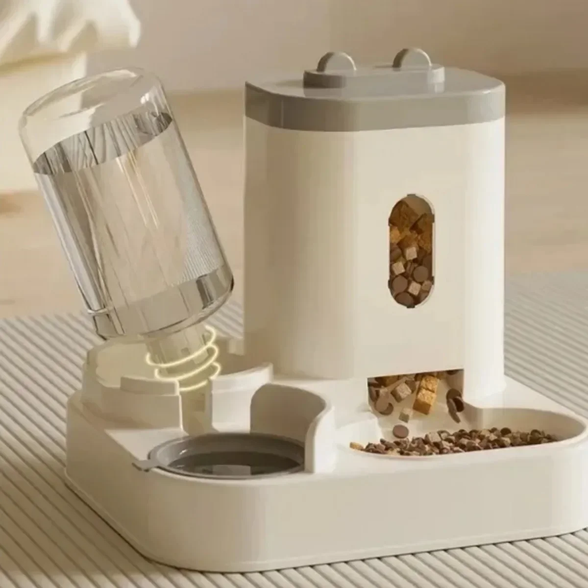 Automatic Dog Cat Feeder with  - đánh giá và giá Dog Water Fountain Large