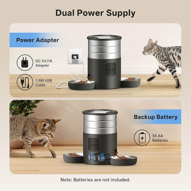 4.5L WiFi Smart Pet Feeder Aut - đánh giá và giá Pet Feeder App Control Portion