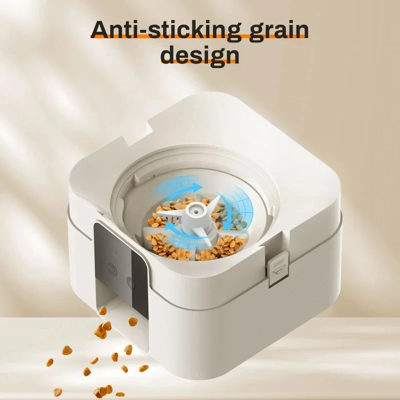 6L Smart Pet Feeder Automatic  - đánh giá và giá Automatic Cat Feeder 6L Timed