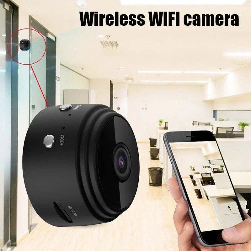A9 WiFi Mini Camera Wireless V - đánh giá và giá Smart Pet Feeder Camera Wifi
